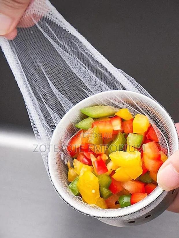 100 PCS Sink Strainer Trash Bags