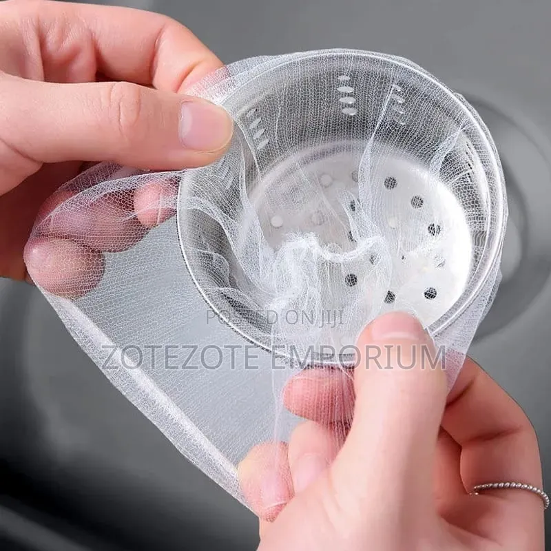 100 PCS Sink Strainer Trash Bags