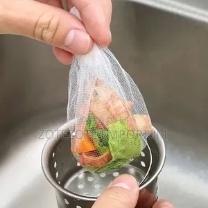 100 PCS Sink Strainer Trash Bags