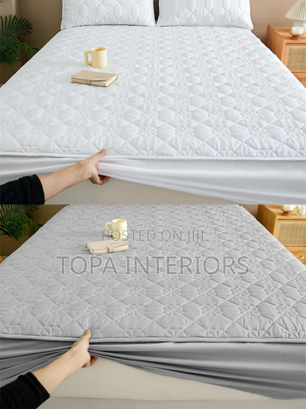Generic Fitted Deep Pocket Waterproof Top Cover Mattress Protectors