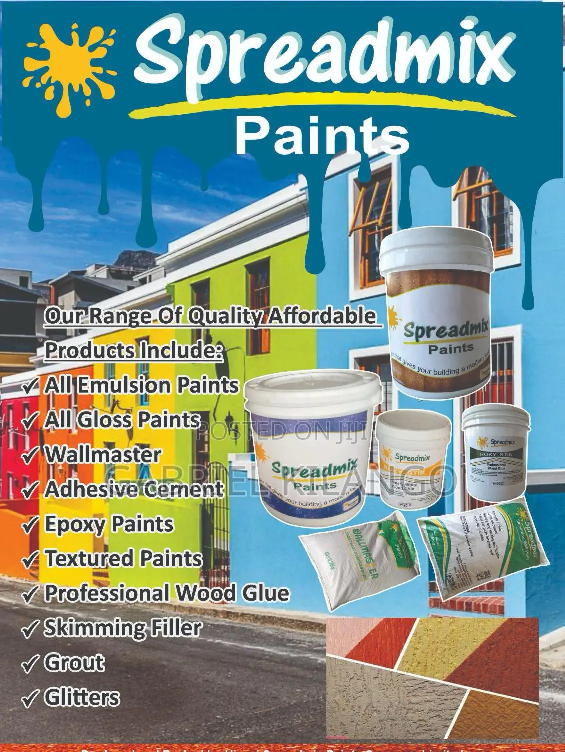 Spread Mix Paints