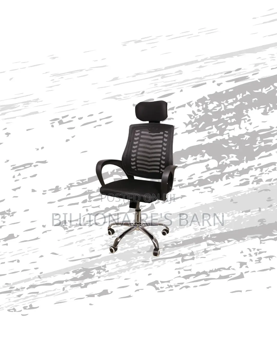 Premium Chair Adjustable Headrest Lumbar Support Kenya Wide Shipping