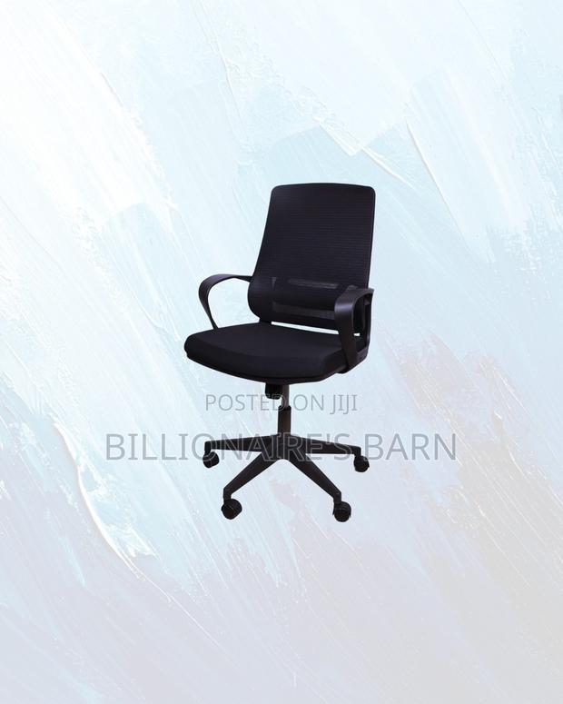 Modern Mesh Office Chair Mid Back Lumbar Support Kenya Wide