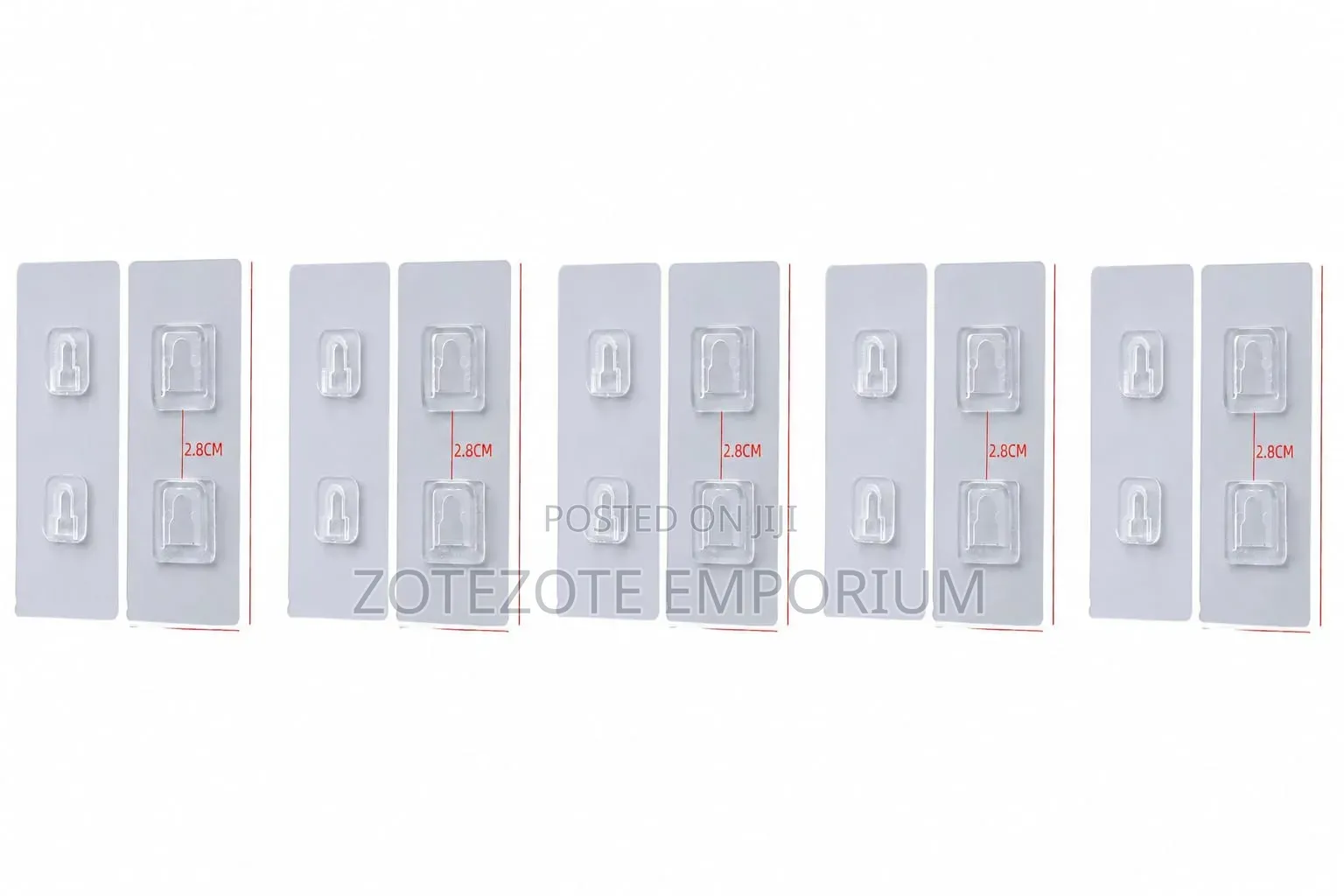 10 PCS Double Sided Self Adhesive Stickers