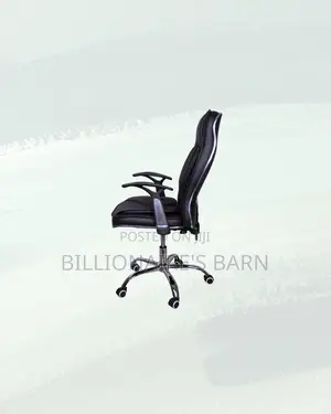 New Leather Office Chair High Back Padded Armrests Nairobi Special