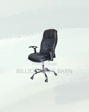 New Leather Office Chair High Back Padded Armrests Nairobi Special