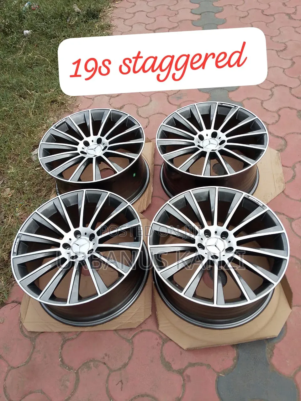 Size 19 Inch Mercedes Alloy Wheels