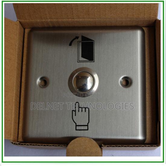 Metallic Exit Button