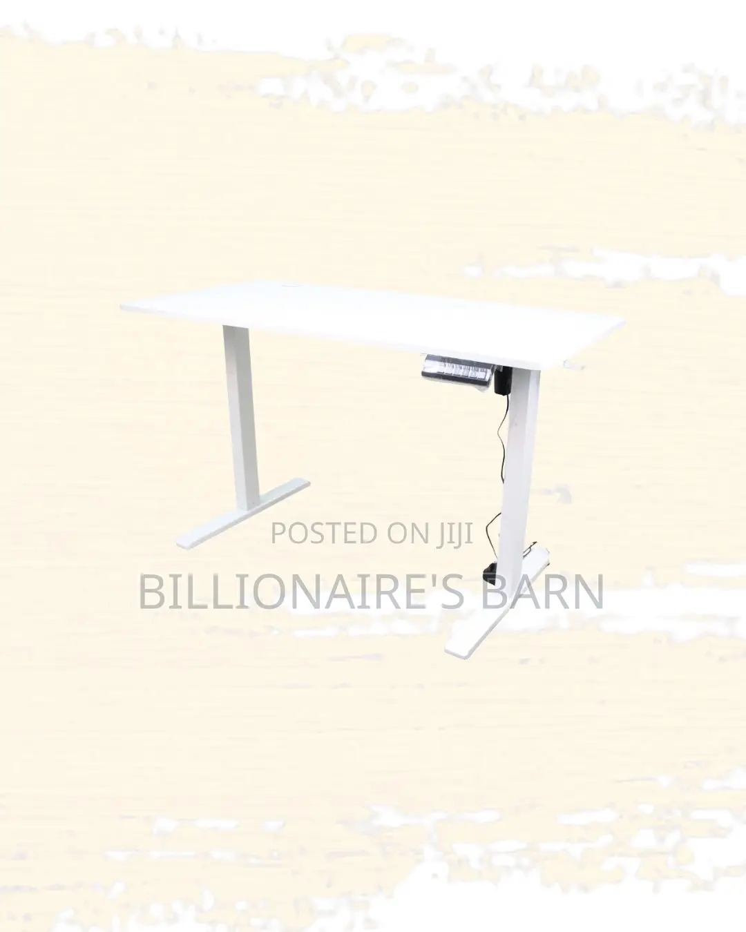 Premium Single Split Standing Desk Compact Sit Stand Workspace