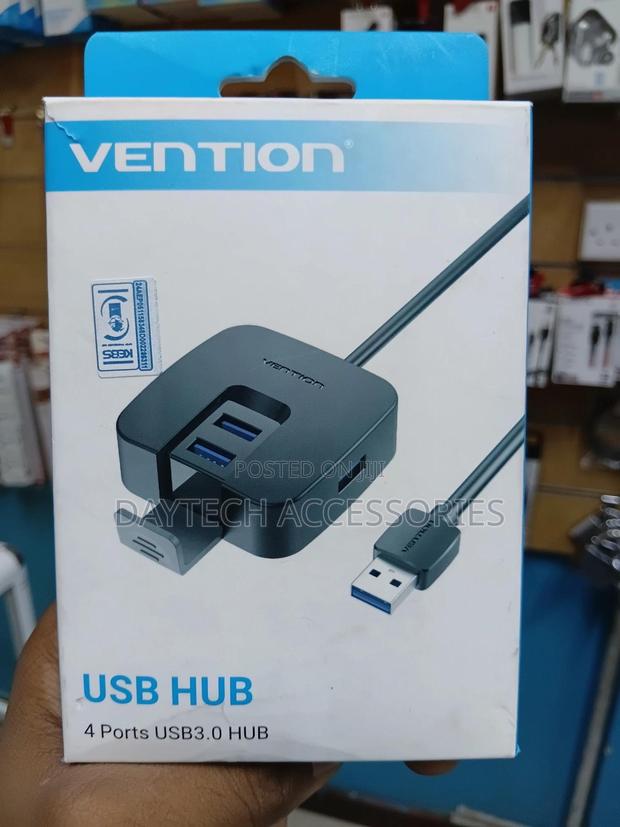 Vention Usb 3.0 4-Port Hub Usb-a 5gbps - Black - thumbnail 2