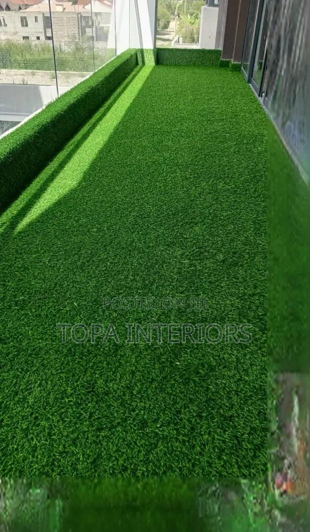Luxurious Green Balcony Floor Carpets Artificial Outdoor Rugs