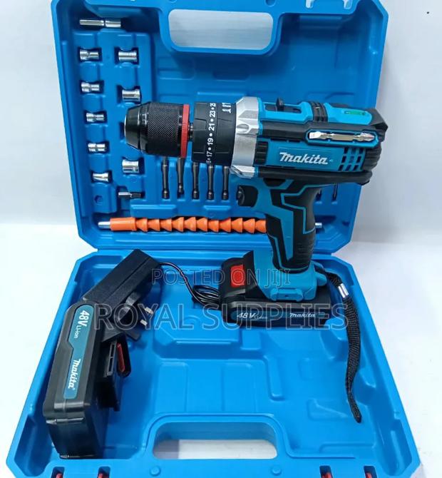 48v Cordless Drill With Metal Chuck