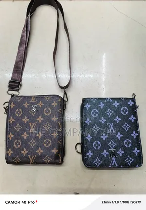 Quality Leather Designer Lv Versace Gucci Sling Chest Bags