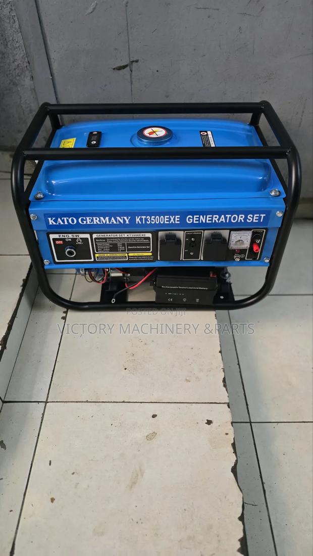 Kato Germany Generator Gasoline Key Start 3.8kva
