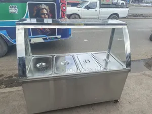 Stainless Steel Food Warmer Display