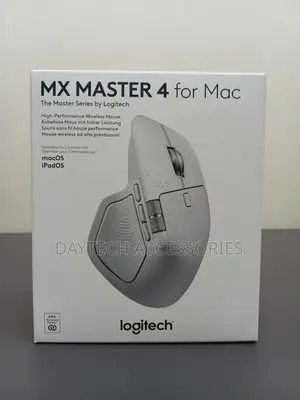 The Logitech Mx Master 4 for Mac - Grey