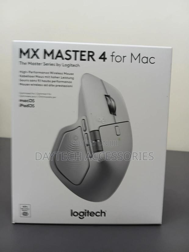 The Logitech Mx Master 4 for Mac - Grey - thumbnail 2