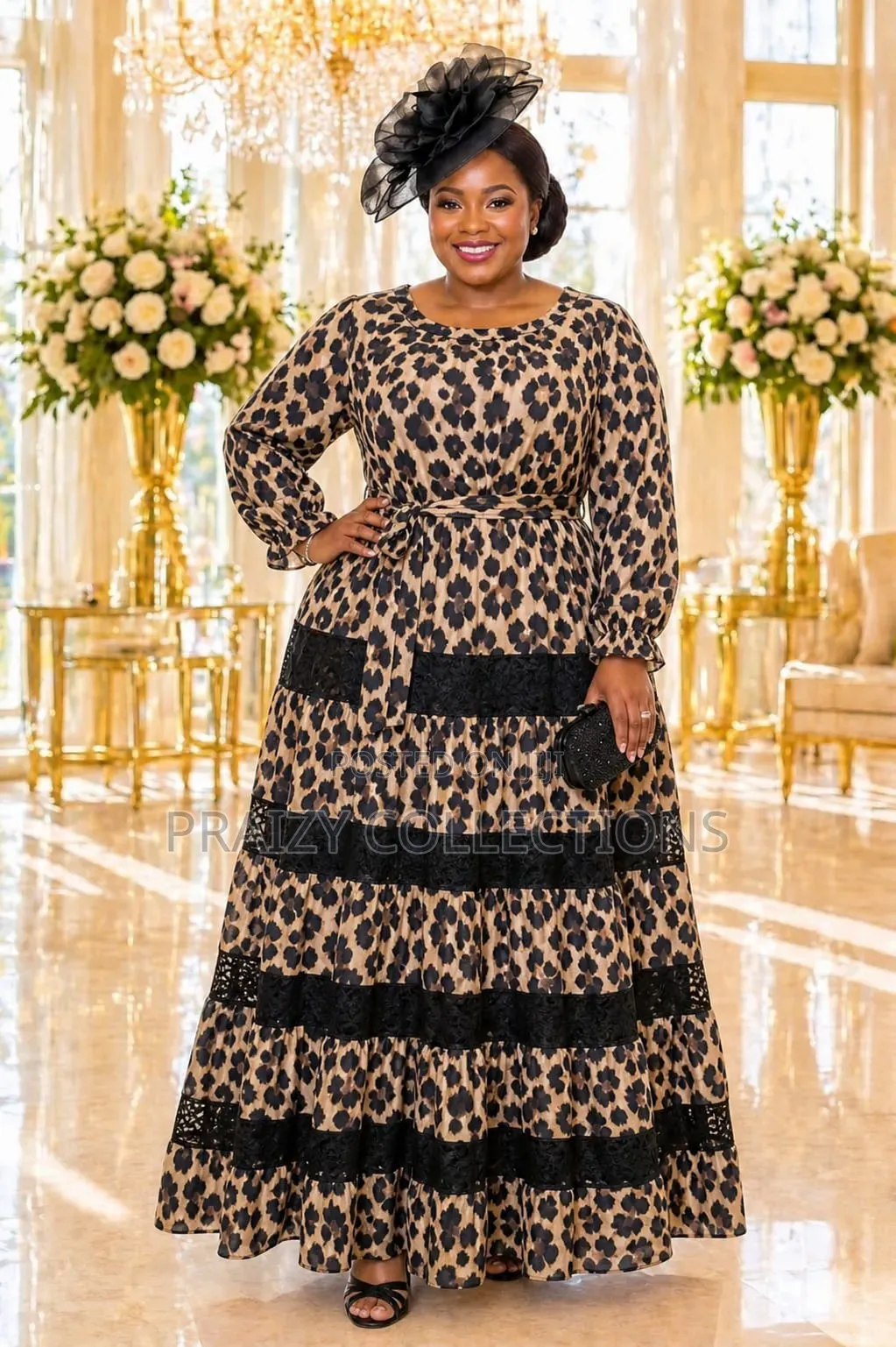 Maxi Leopard Print With Black Touch