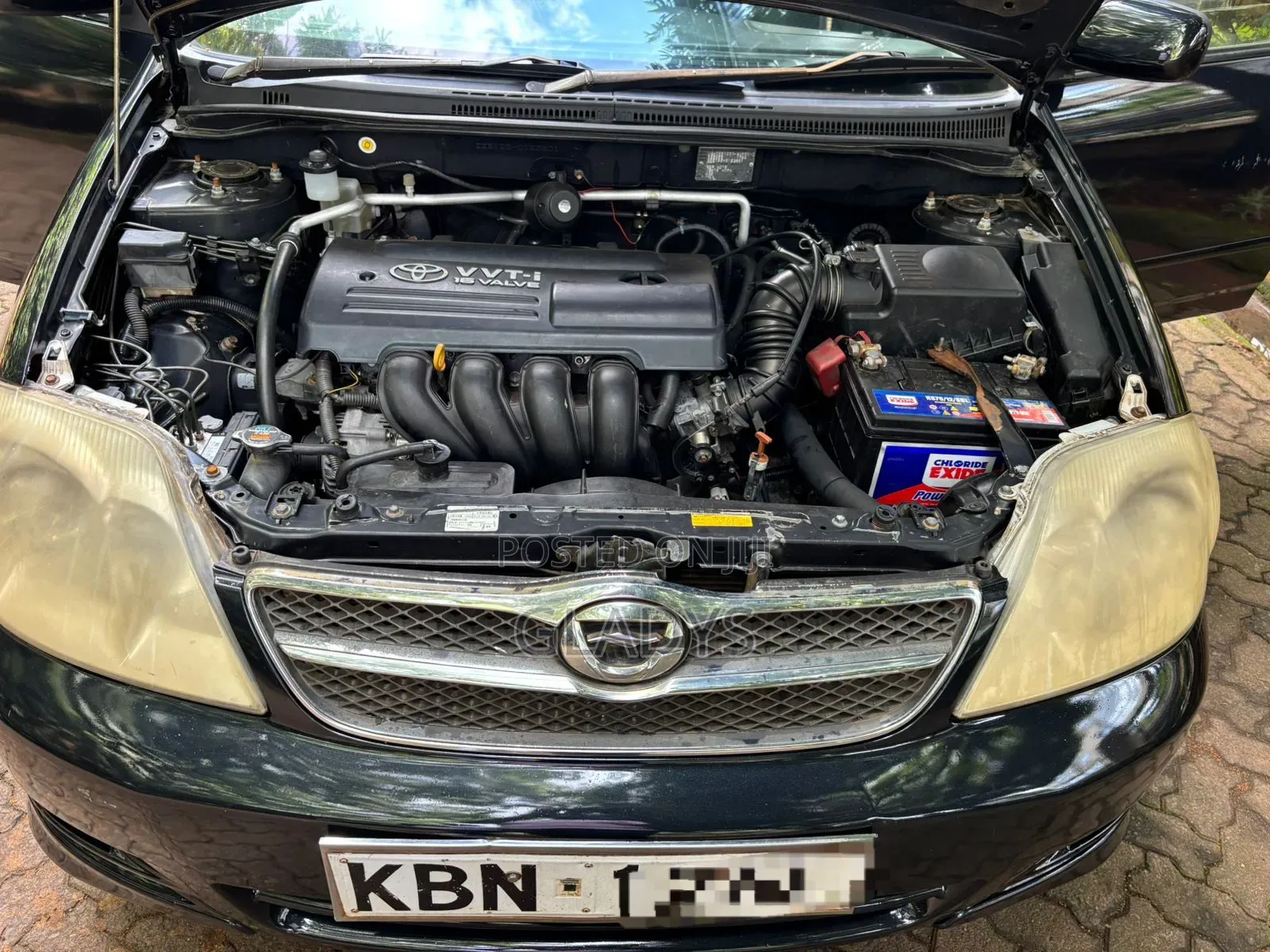 Toyota Corolla Fielder 2003 Black