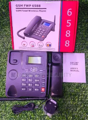 Fixed Wireless Gsm Phone 6588 – Dual Sim Support