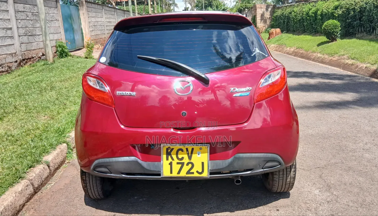 Mazda Demio 2012 Red