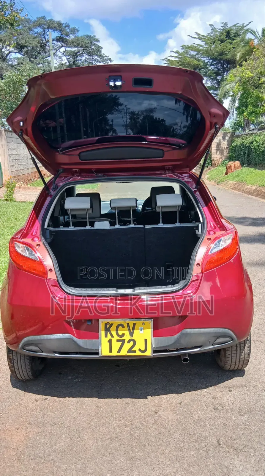 Mazda Demio 2012 Red