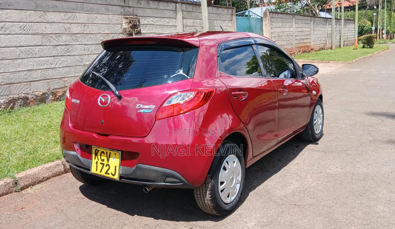 Mazda Demio 2012 Red