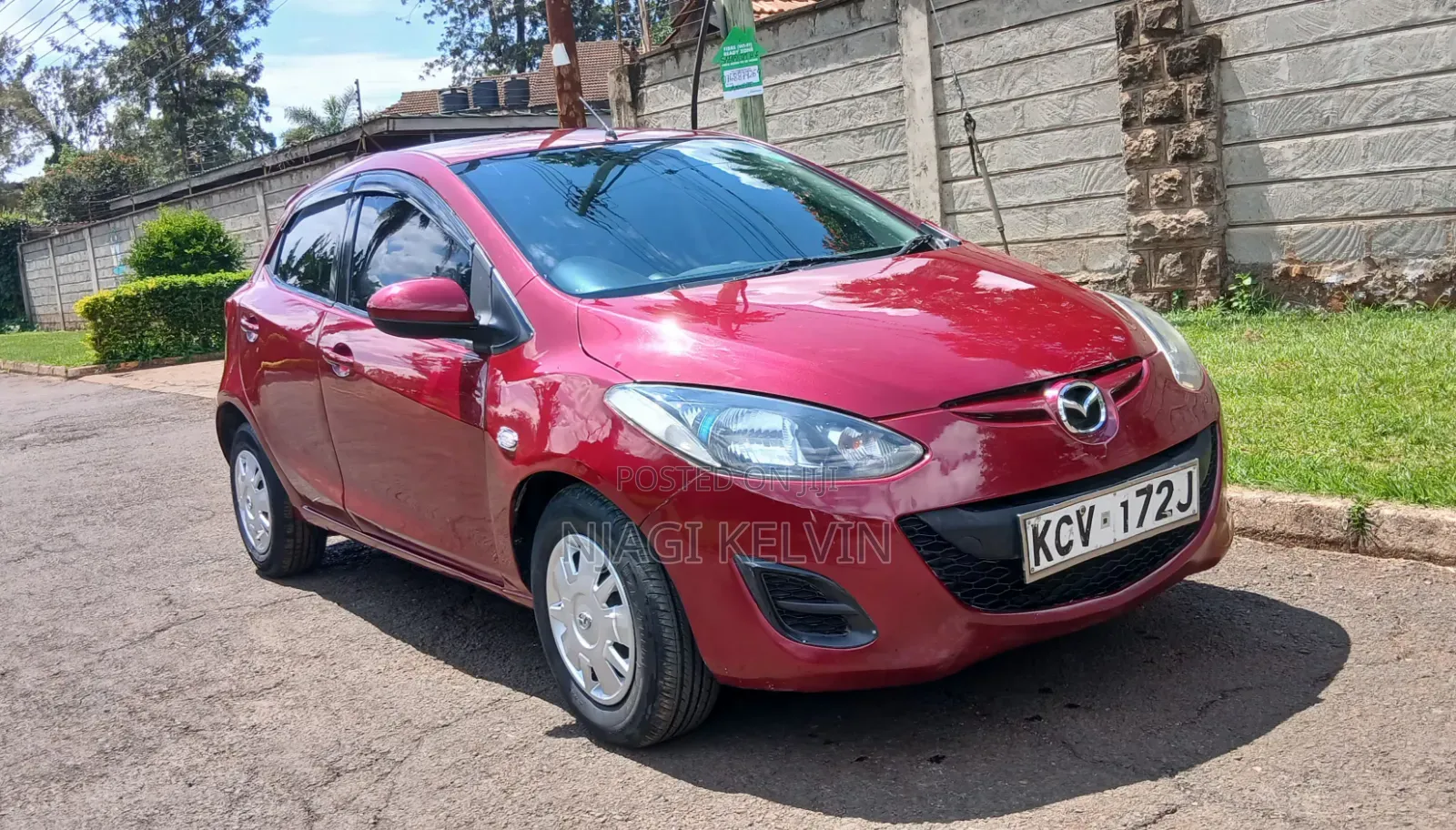 Mazda Demio 2012 Red