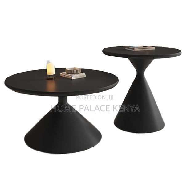 Coffee Table: Luxury Wooden Round Coffee Table - thumbnail 13