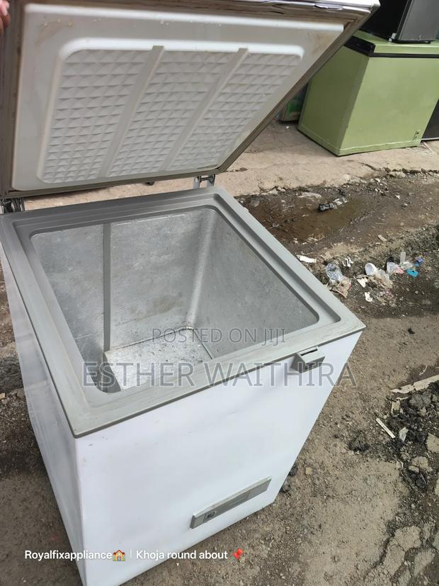 Pre White Sanyo Chest Freezer - thumbnail 2