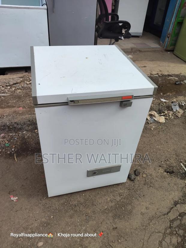 Pre White Sanyo Chest Freezer - thumbnail 4
