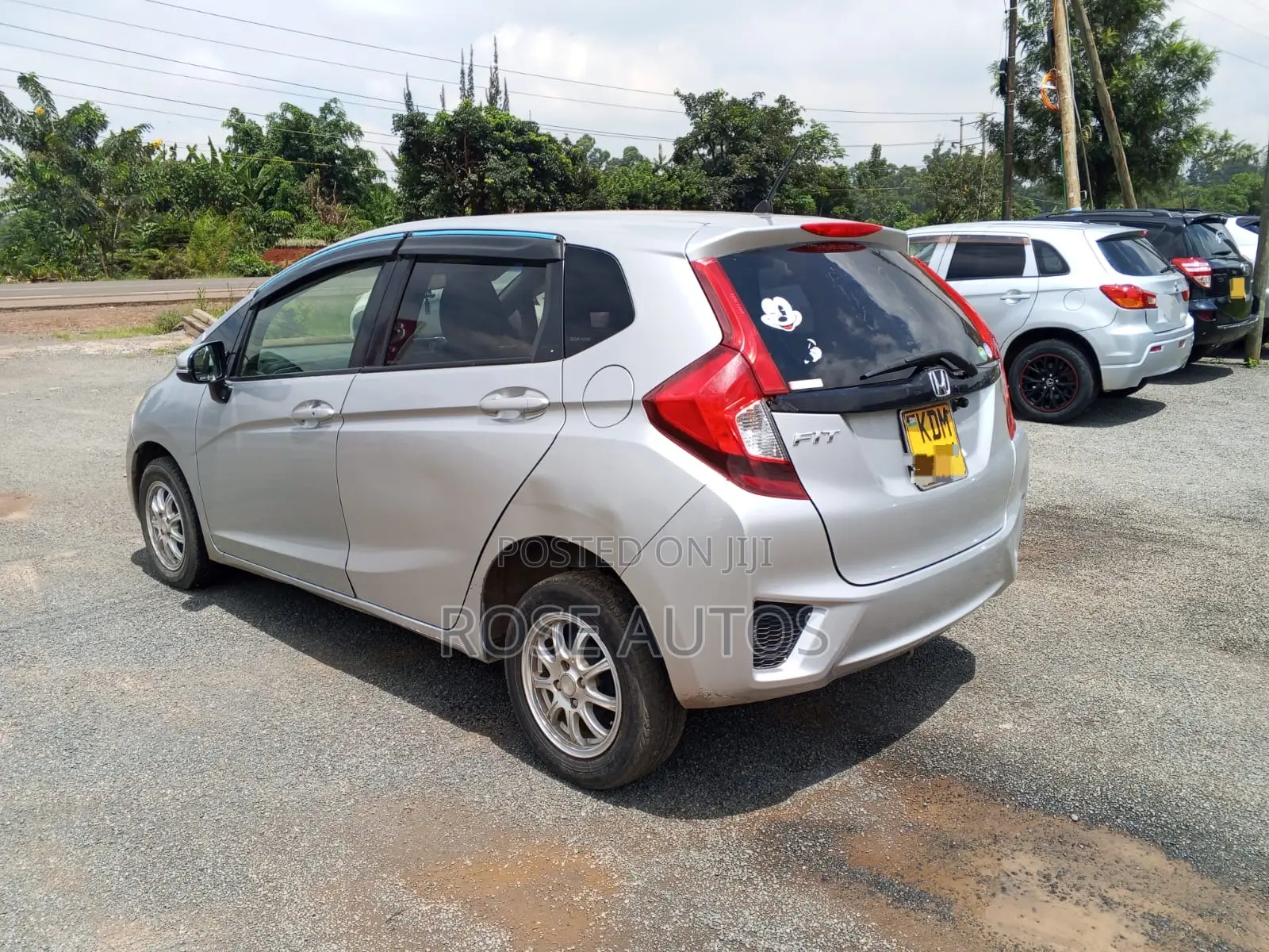 Honda Fit 2016 Silver