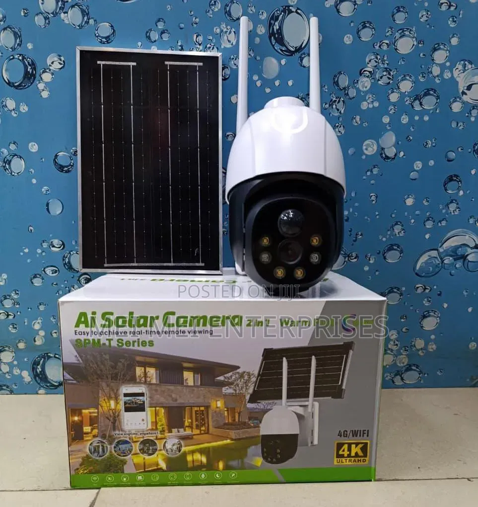 *Ai 4g Single Lens Solar PTZ Camera