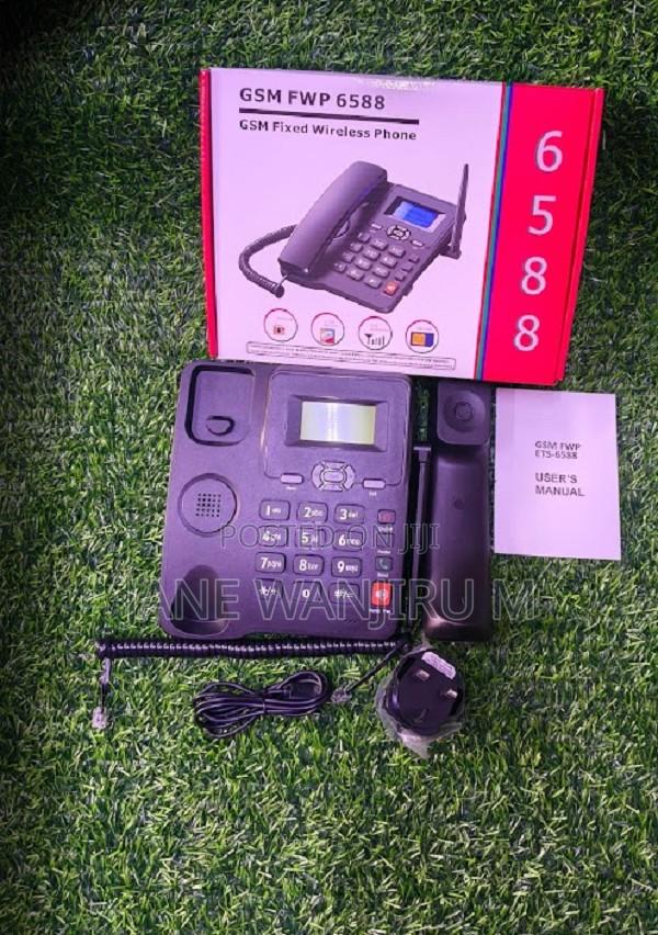New Fixed Wireless Gsm Desktop Telephone