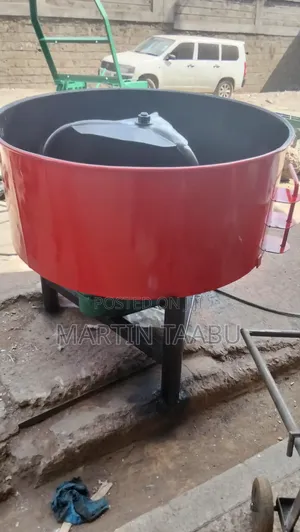 Pan Mixer Used in Construction Companies