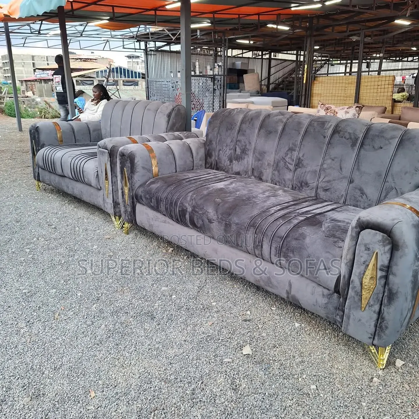 5 Seater Sofa (3 + 2): More Colours Available