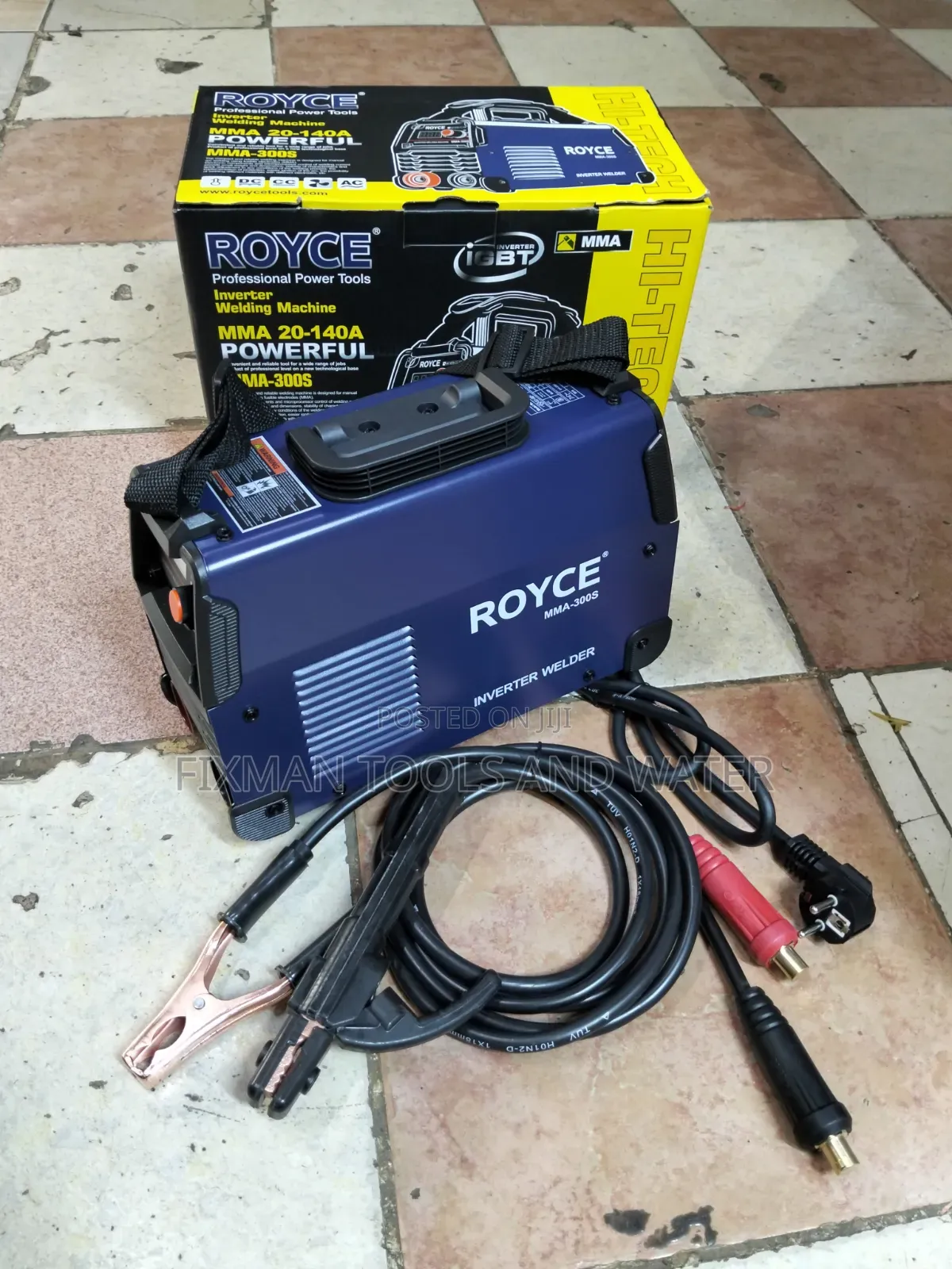 New Royce Arc Welding Machine Mma 300 With Free Welding Rods