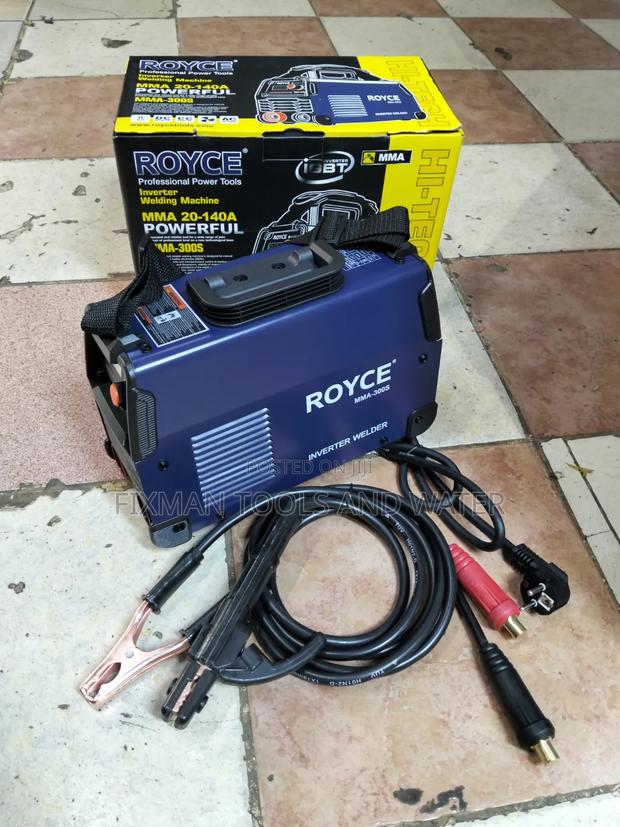 New Royce Arc Welding Machine Mma 300 With Free Welding Rods