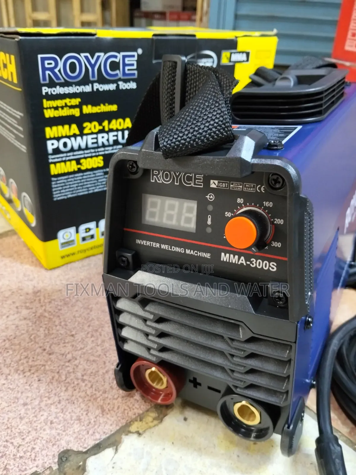 New Royce Arc Welding Machine Mma 300 With Free Welding Rods