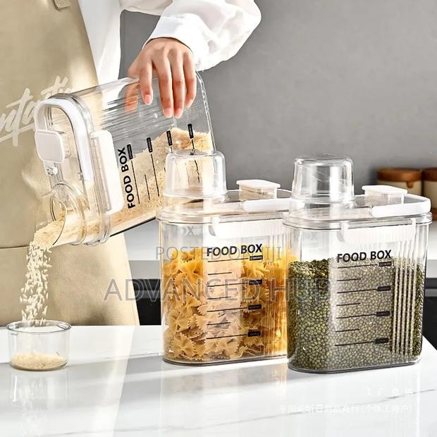 Airtight Transparent Acrylic Food Storage Containers