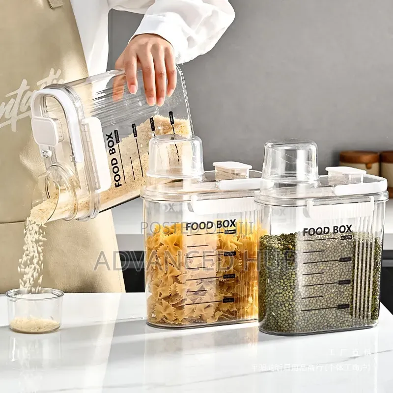 Airtight Transparent Acrylic Food Storage Containers