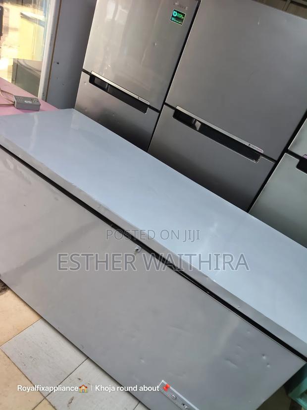 Pure Silver 500litres One Doors Freezer