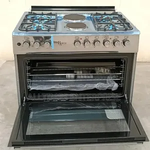 Roch Gas Cooker 90x60 Cm 4g+2e Model - Reck-9042-ss