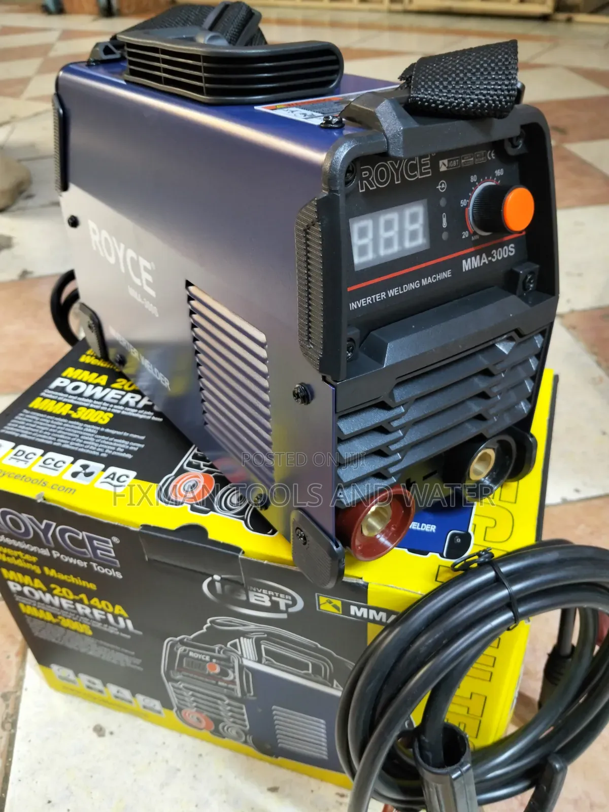 High Current Royce Arc Welding Machine Mma 300 With Accessories Set