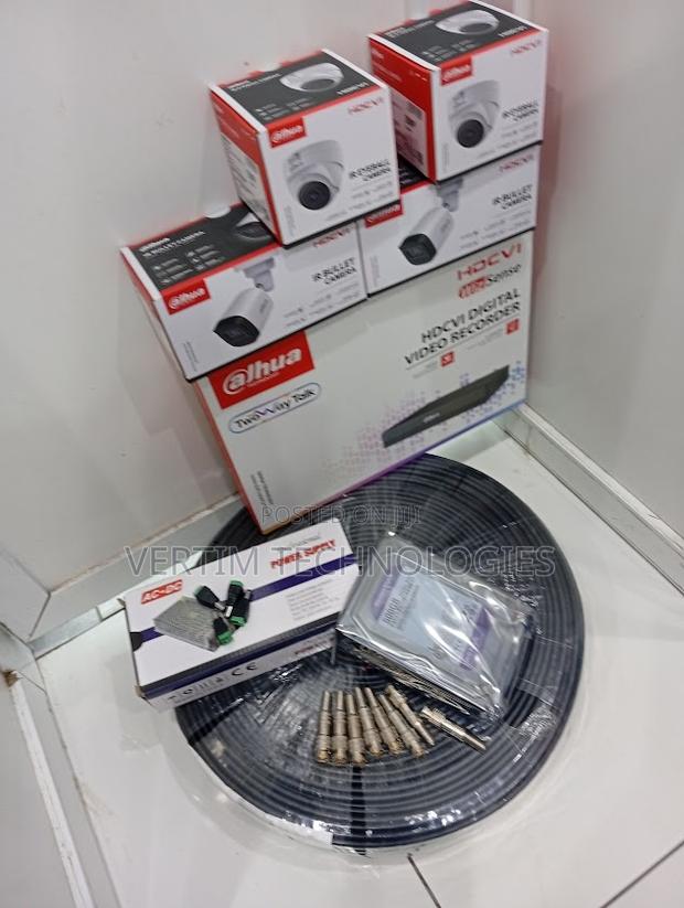 CCTV Security Cameras / Dahua 4 Channel Full Kit