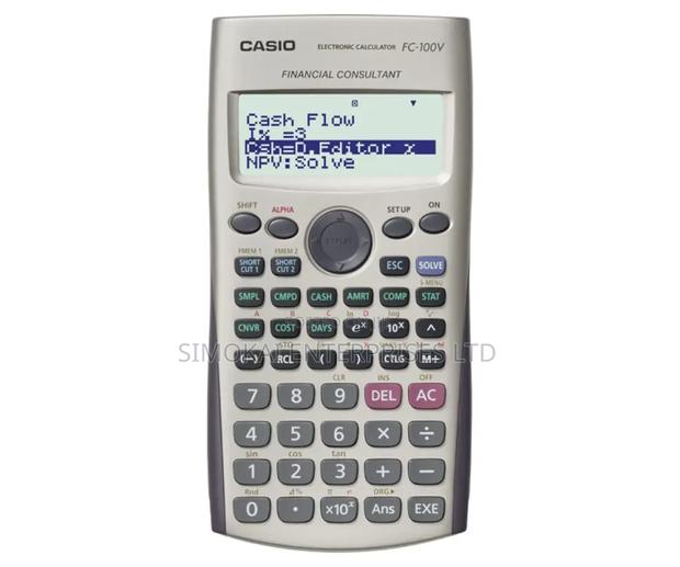 Casio Fc-100v 10-Digit Calculator for Students and Professionals