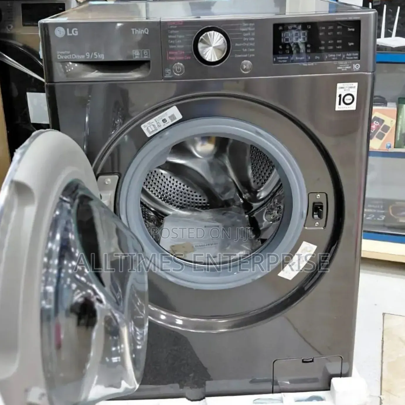 Lg 9kg Front Load Washing Machine (F4r3vyg6p)