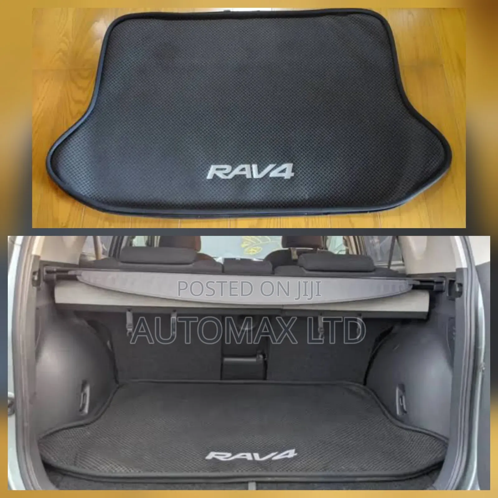 Toyota Rav4 Yr2008+ Original Boot Floor Mat (Branded),