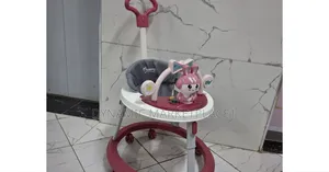 Round and Adjustable Baby Walker