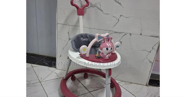 Round and Adjustable Baby Walker